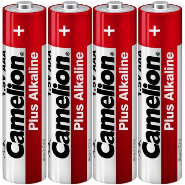 Батарейка Camelion AAA LR03 Plus Alkaline (Shrink) * 4 (LR03-SP4)