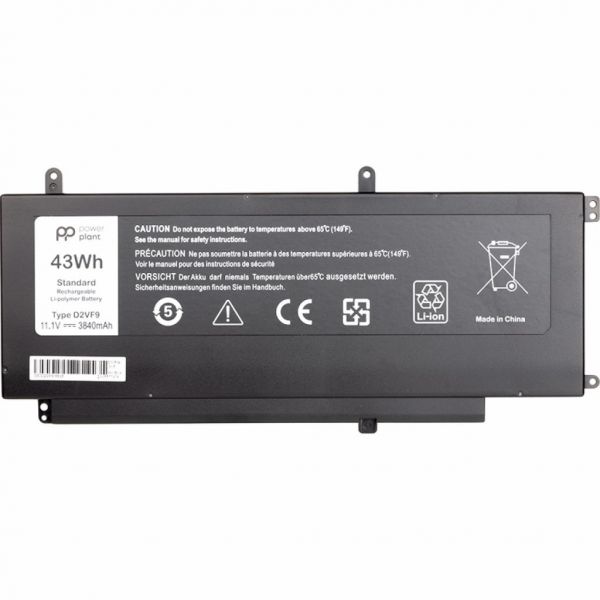 Акумулятор до ноутбука DELL Inspiron 15 7547 (D2VF9) 11.1V 3840mAh PowerPlant (NB441112)