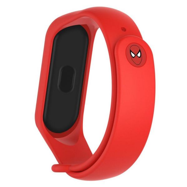 Ремінець до фітнес браслета Armorstandart Superhero Edition для Xiaomi Mi Band 5 Spider Man Red (ARM57066)