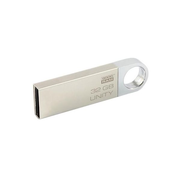 USB флеш накопичувач Goodram 32GB UUN2 (Unity) Silver USB 2.0 (UUN2-0320S0R11)