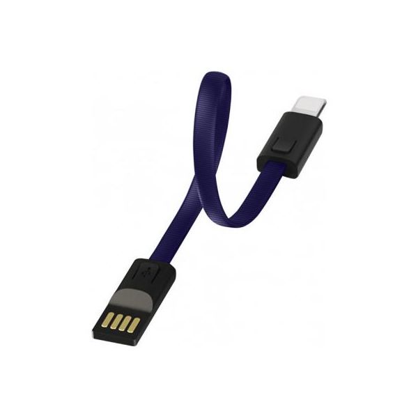 Дата кабель USB 2.0 AM to Lightning 0.22m blue Colorway (CW-CBUL021-BL)