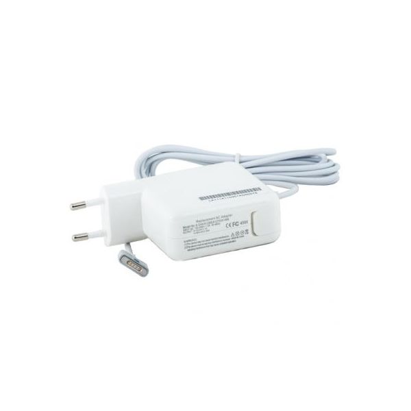 Блок живлення до ноутбуку PowerPlant APPLE 220V, 45W: 14.85V 3.05A (MagSafe 2) (AP45KMAG2)