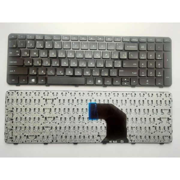 Клавіатура ноутбука HP Pavilion G6-2000 черная с черной рамкой UA (AER36701210/697452-251/699497-251/R36/2B-04816Q121)
