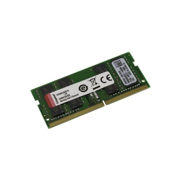 Модуль пам'яті для ноутбука SoDIMM DDR4 16GB 2666 MHz Kingston (KVR26S19D8/16)