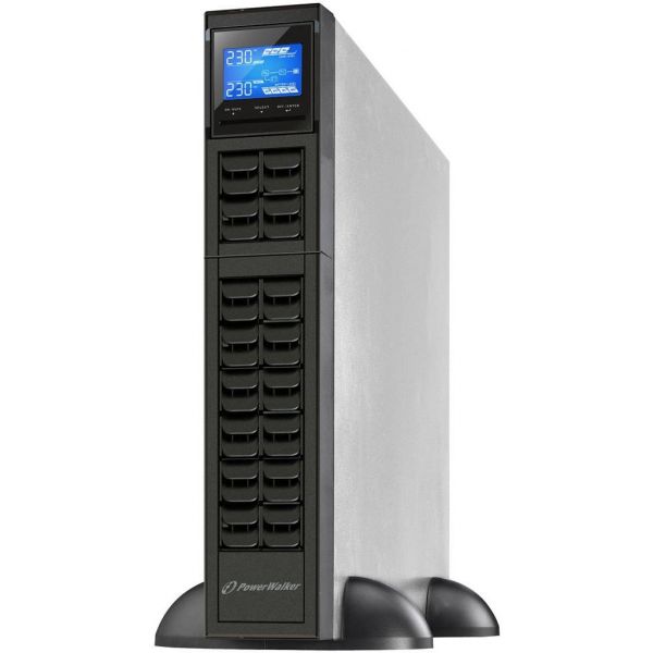 Пристрій безперебійного живлення PowerWalker VFI 2000 CRM LCD Rack/Tower (10122001)