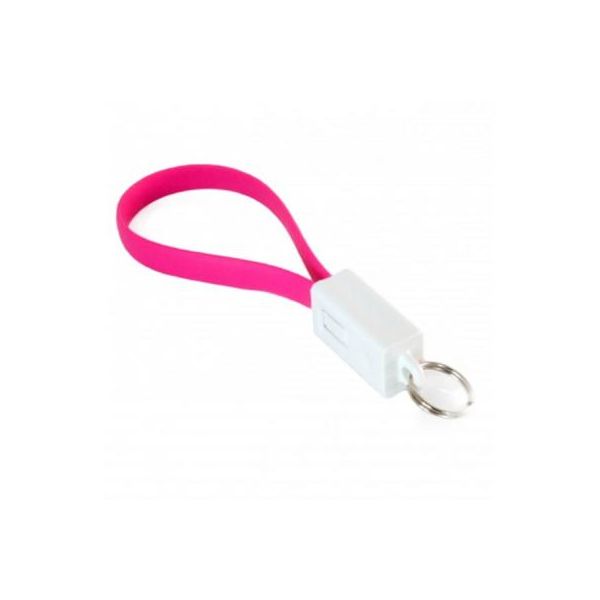 Дата кабель USB 2.0 AM to Type-C 0.18m pink Extradigital (KBU1788)