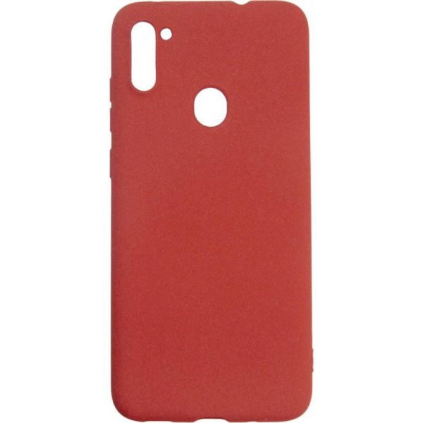 Чохол до моб. телефона Dengos Carbon Samsung Galaxy M11, red (DG-TPU-CRBN-69) (DG-TPU-CRBN-69)