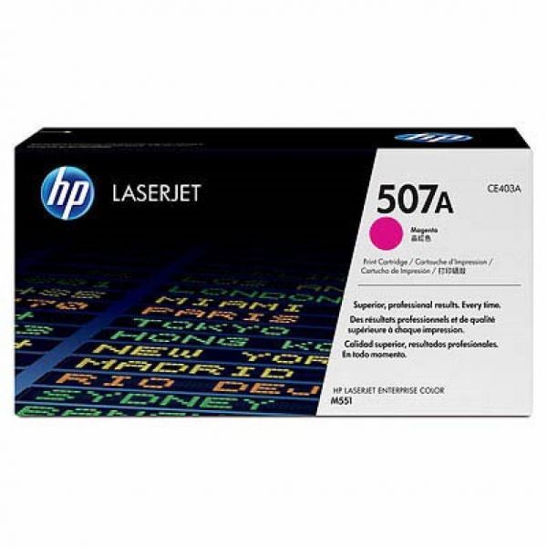 Картридж HP CLJ  507A magenta, для Enterprise 500 Color M551 (CE403A)