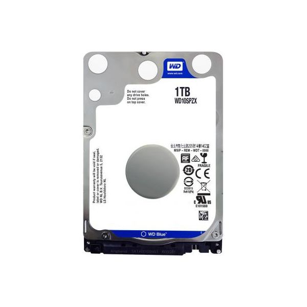 Жорсткий диск для ноутбука 2.5" 1TB WD (WD10SPZX)