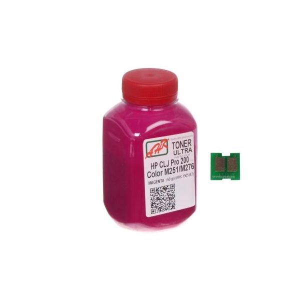 Тонер HP CLJ Pro 200/M251/M276n (131A) Magenta +chip AHK (1505159)