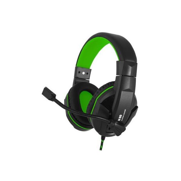 Навушники Gemix N20 Black-Green Gaming