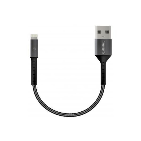 Дата кабель USB 2.0 AM to Lightning 0.2m Intaleo (1283126495618)