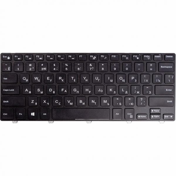 Клавіатура ноутбука Dell Inspiron 14 3000/3441 черн/черн (KB310734)