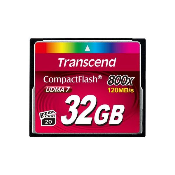 Карта пам'яті Transcend 32GB 800x (TS32GCF800)