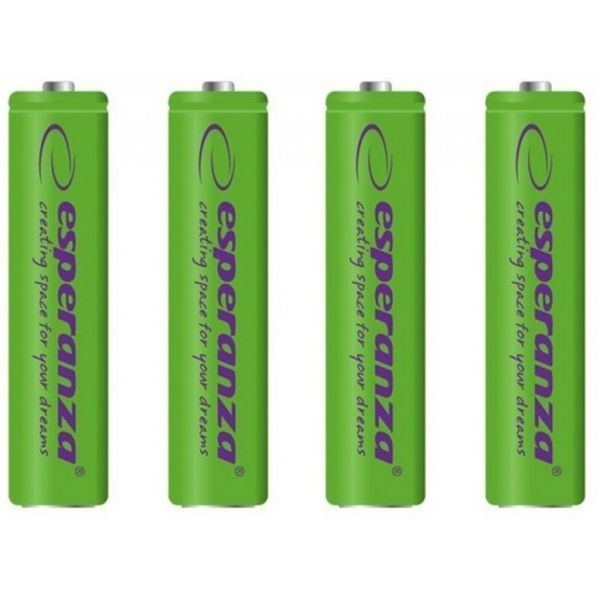 Акумулятор Esperanza AA 2000mAh Ni-MH * 4 green (EZA104G)