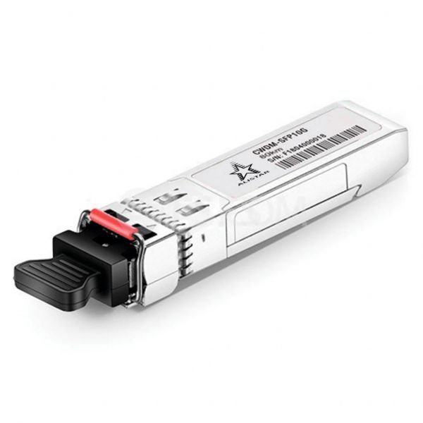 Модуль SFP Alistar Модуль SFP+ 10G-ZR 2SM CWDM LC 80KM TX1550nm DDM (SFP-10G-ZR-C-55)
